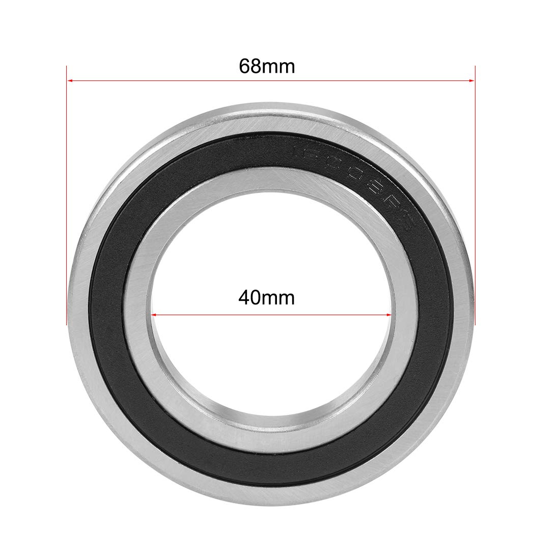 16008-2RS Deep Groove Ball Bearing 40x68x9mm  rodamiento 16008 ZZ 